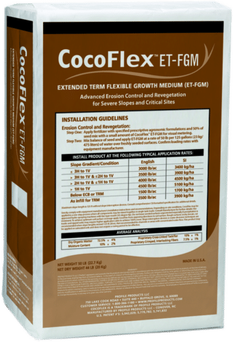 CocoFlex hydroseeding mulch